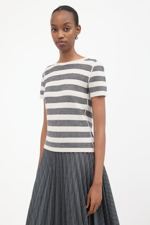 Armani Cashmere Striped Top