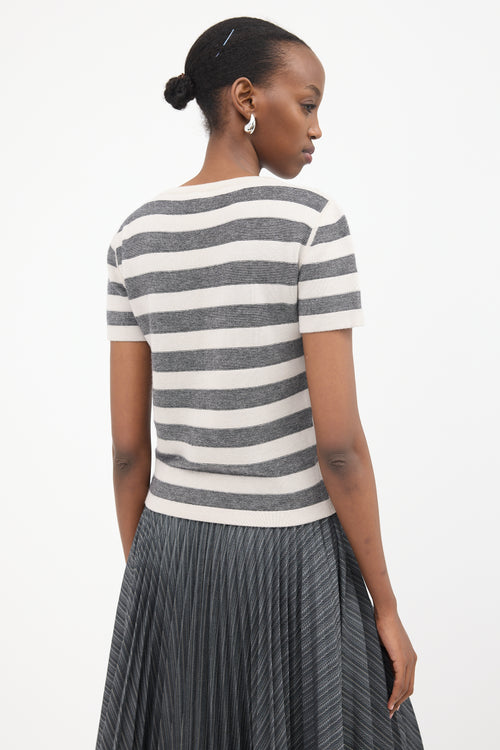 Armani Cashmere Striped Top