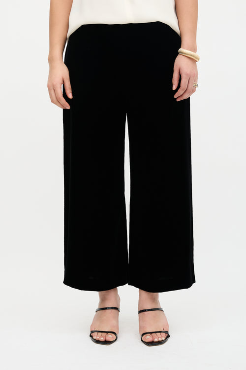 Armani Velvet Culotte Pant