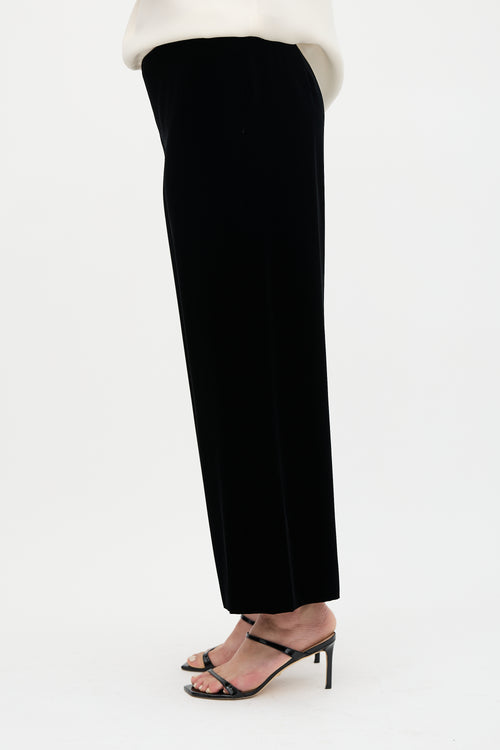 Armani Velvet Culotte Pant