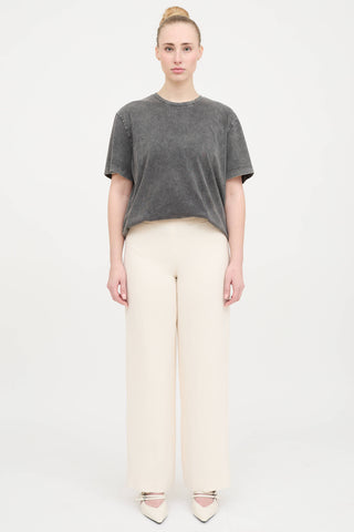 Silk Wide Leg Pant