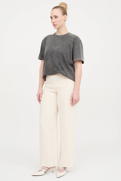 Silk Wide Leg Pant