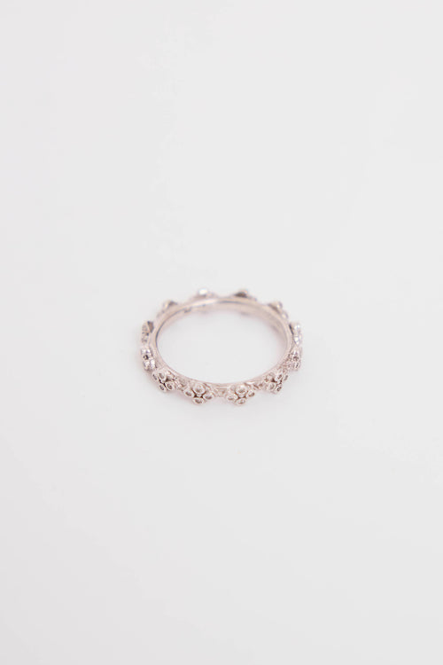 Fine Jewelry Sterling Silver & Diamond Crivelli Stack Band Ring
