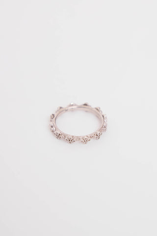 Fine Jewelry Sterling Silver & Diamond Crivelli Stack Band Ring