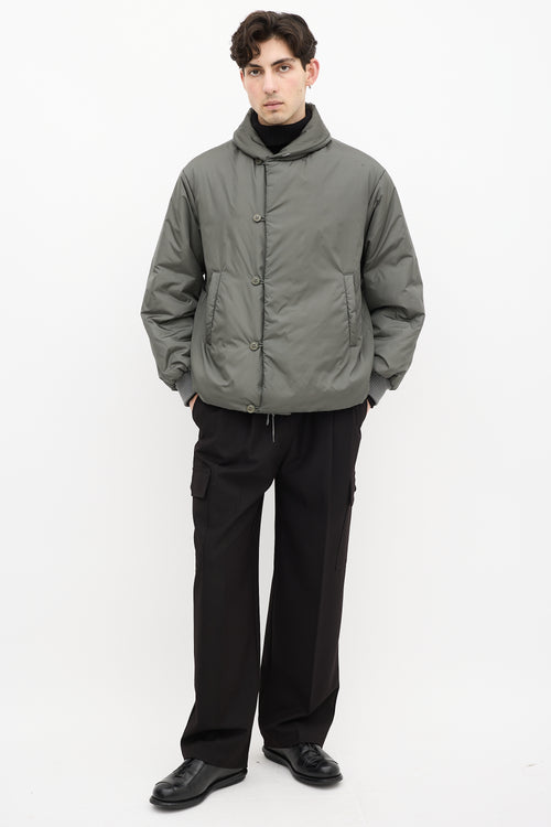 Arpenteur Grey Nylon Loft J HD Technical Jacket