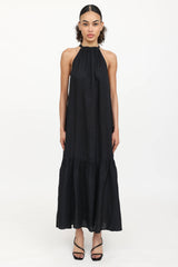 Asceno Linen Maxi Dress
