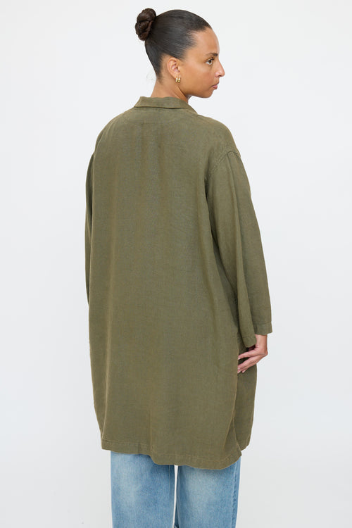 Linen Oversized Coat