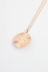 Aspery 14K Rose Gold Evil Eye Necklace