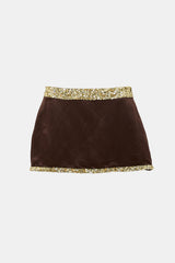 Asta Resort Linen & Silk Celine Skirt