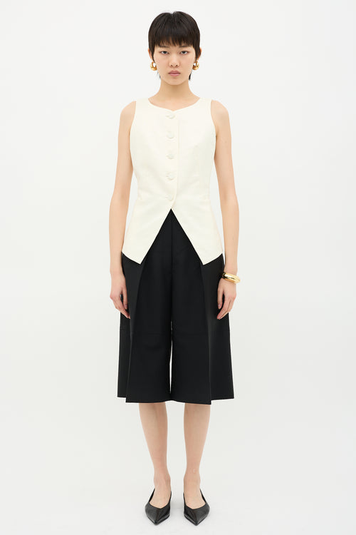 Attersee Linen The Sculpted Vest