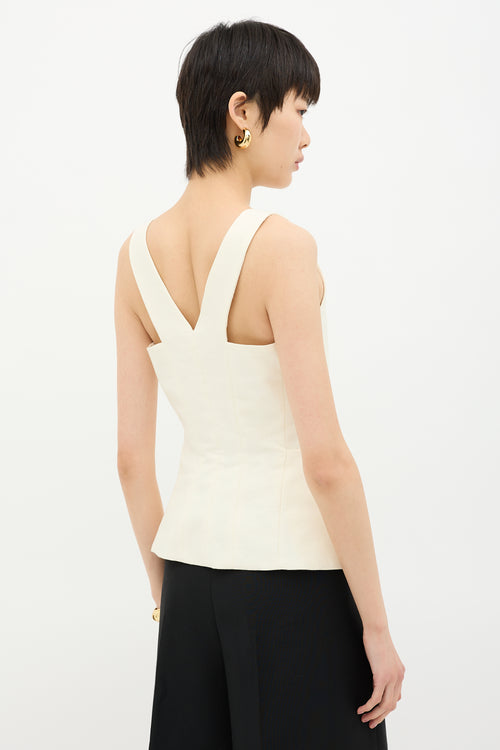 Attersee Linen The Sculpted Vest