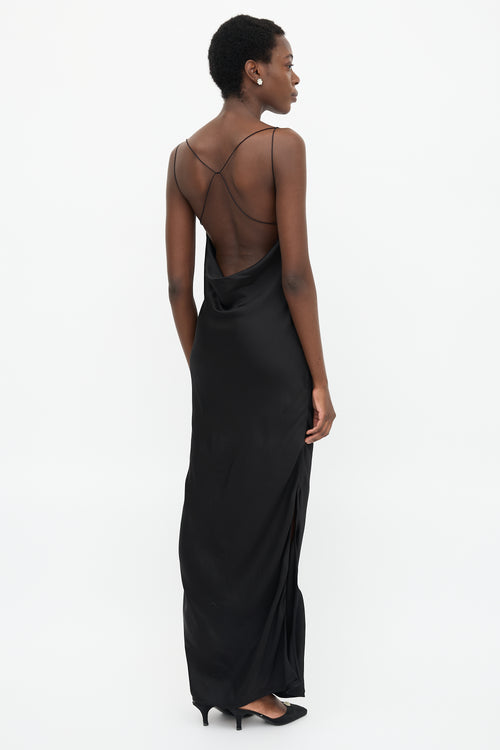 Attire The Studio Satin Dalai Slip Dress