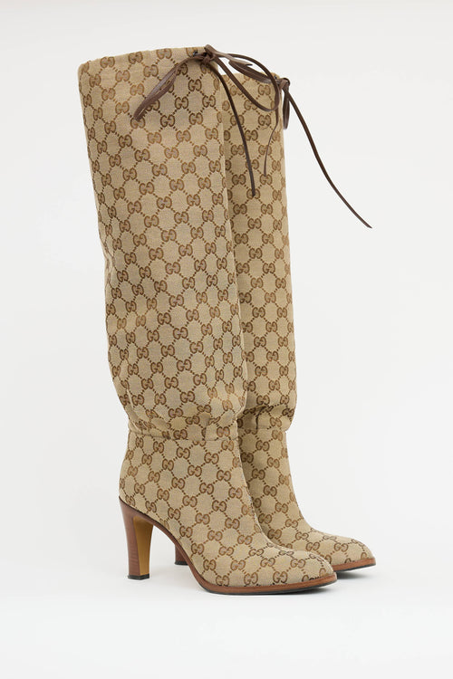 GucciGG Lisa Knee High Boot