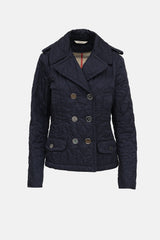Burberry Double Breasted Quilted Jacket
