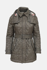 Burberry Hooded Quilted Jacket