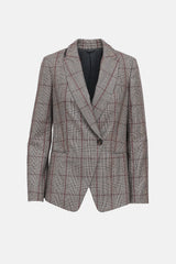 Brunello Cucinelli Check Wool Blazer