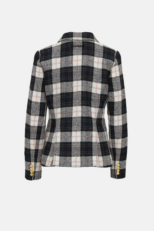 Smythe Plaid Tweed Blazer