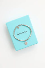 Tiffany & Co. Sterling Silver Heart Tag Bracelet