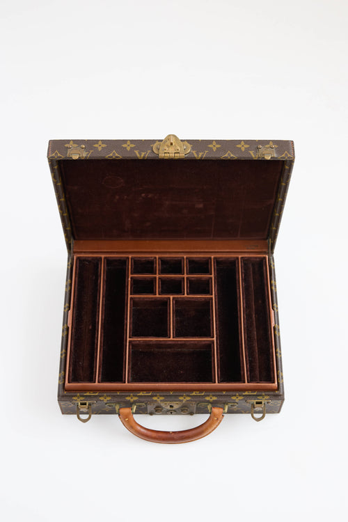 1990 Monogram Boite Bijoux 34 Jewelry Case