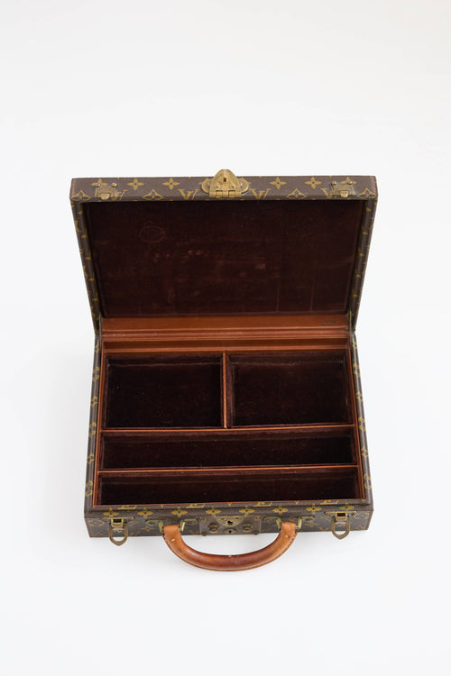 1990 Monogram Boite Bijoux 34 Jewelry Case