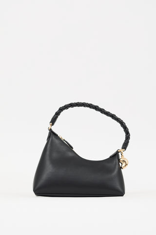 Aupen Black Leather Nirvana Noir Bag