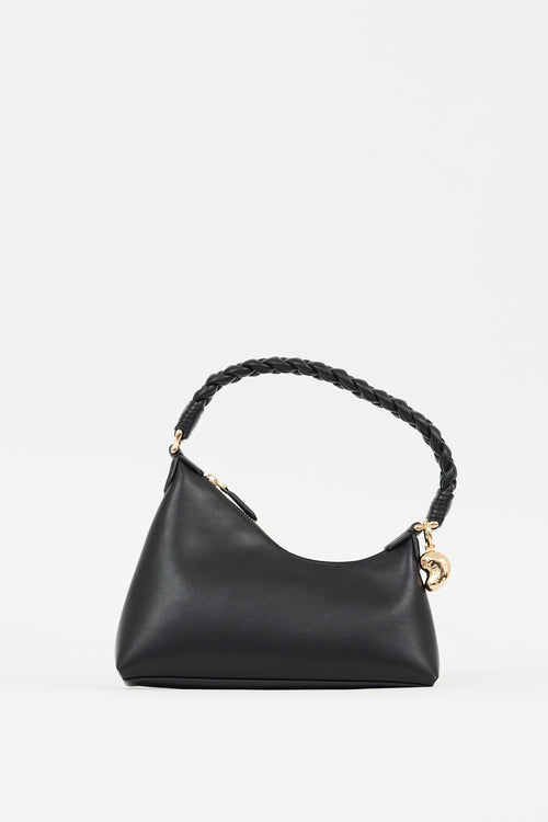 Aupen Black Leather Nirvana Noir Bag