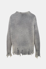 Avant Toi Cashmere Distressed Sweater