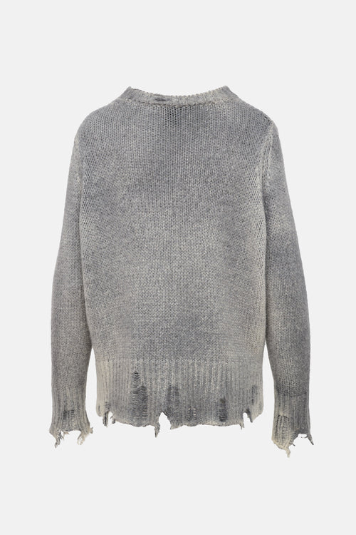 Avant Toi Cashmere Distressed Sweater