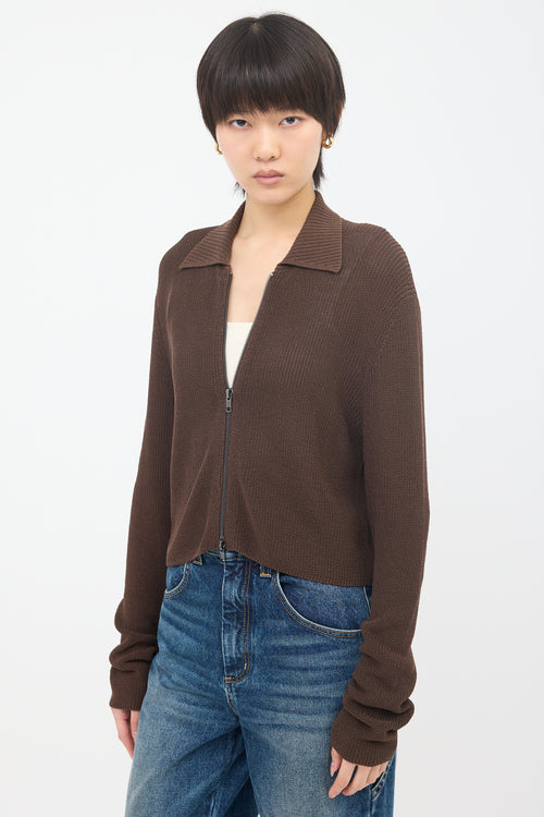Aya Muse Rib Knit Musa Cardigan