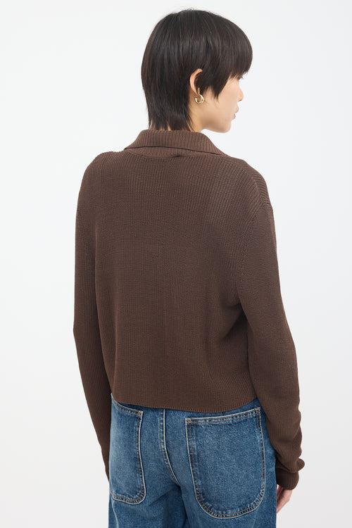 Aya Muse Rib Knit Musa Cardigan