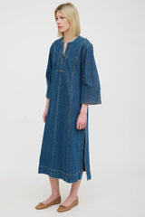 B Sides Jeans Denim Kaftan Dress