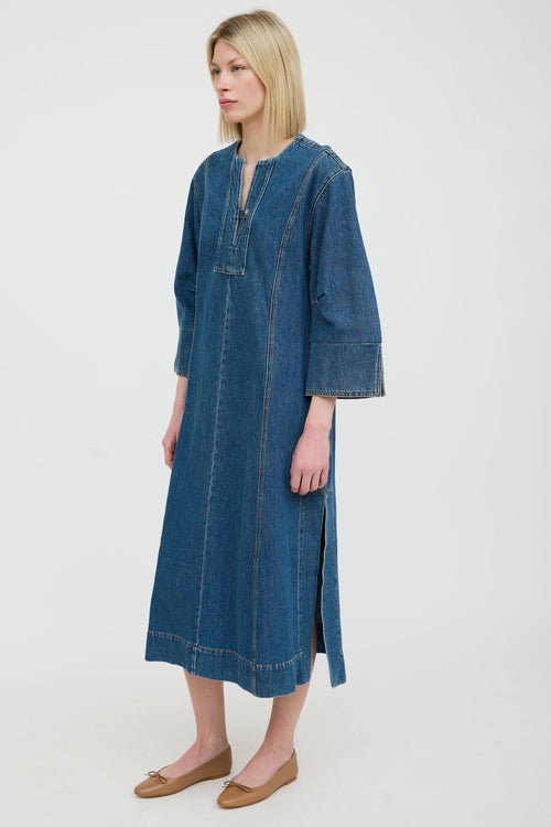B Sides Jeans Denim Kaftan Dress