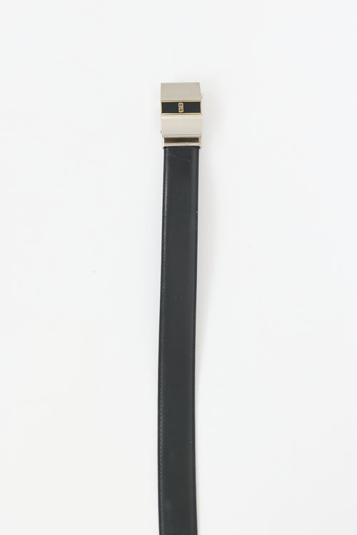 Balenciaga Leather BB Belt