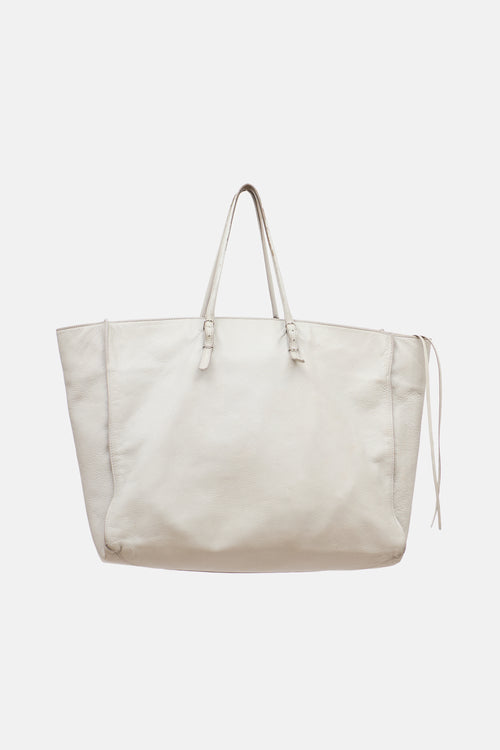Balenciaga Leather Papier A4 Tote Bag