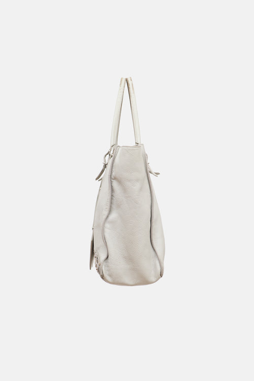 Balenciaga Leather Papier A4 Tote Bag