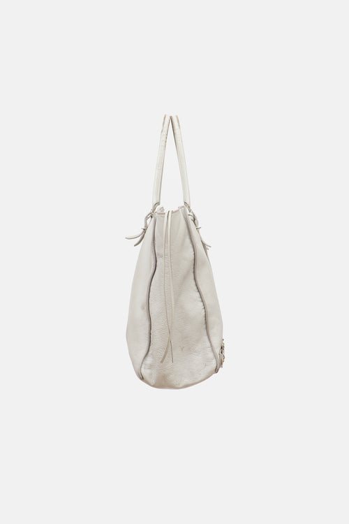Balenciaga Leather Papier A4 Tote Bag