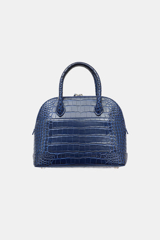 Balenciaga Embossed Leather Small Ville Bag