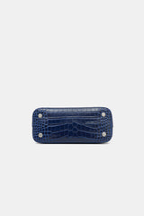 Balenciaga Embossed Leather Small Ville Bag