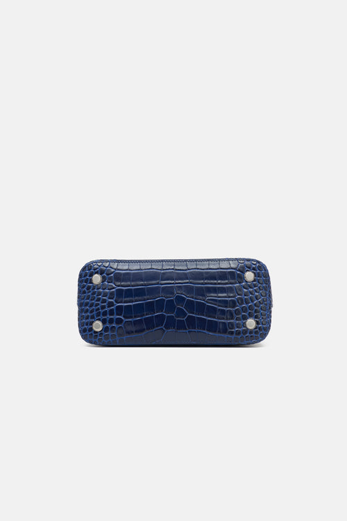 Balenciaga Embossed Leather Small Ville Bag
