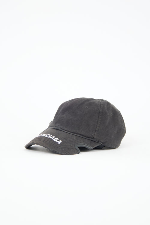 Balenciaga Logo Cutout Baseball Cap