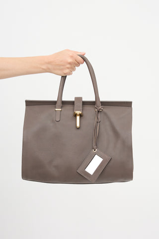 Balenciaga 2020 Leather Medium Tube Bag