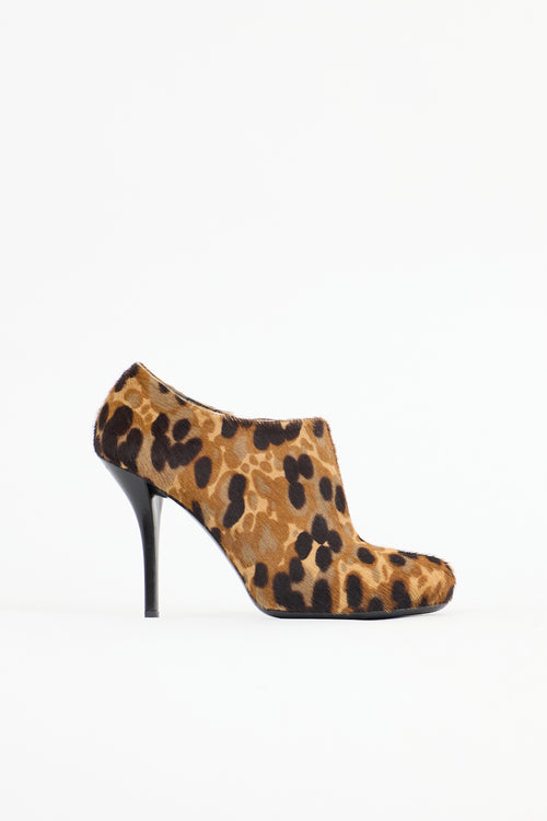 Balenciaga Printed Hair Booties