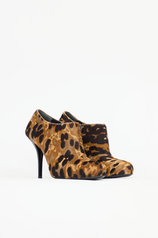 Balenciaga Printed Hair Booties