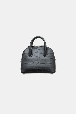 Balenciaga Embossed Leather Mini Ville Bag