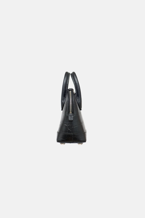 Balenciaga Embossed Leather Mini Ville Bag