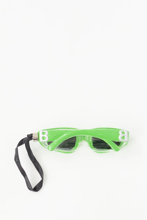Balenciaga Glass Sunglasses Ornament