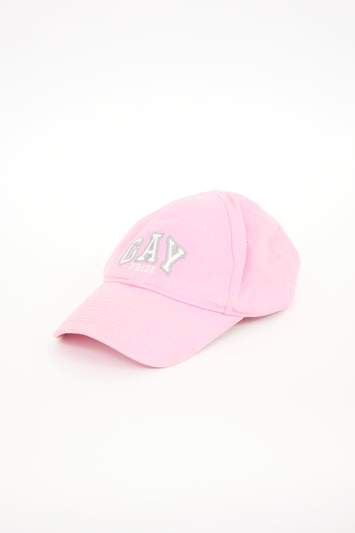 Balenciaga Pride Embroidered Baseball Hat