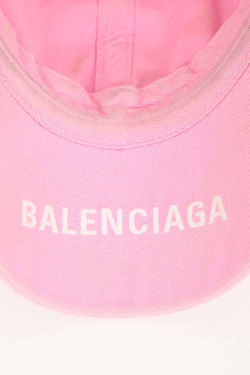 Balenciaga Pride Embroidered Baseball Hat