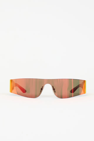 Balenciaga BB041S Reflective Sunglasses