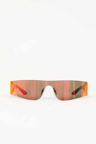 Balenciaga BB041S Reflective Sunglasses